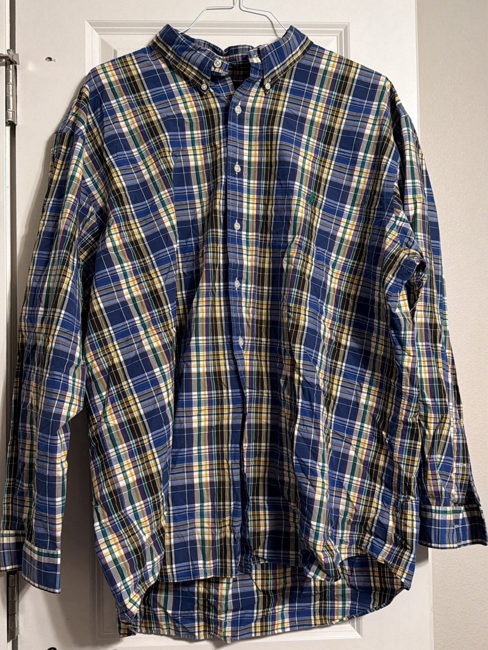 Men’s Plaid Polo Ralph Lauren Button Down